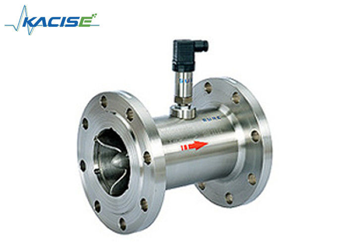 Micro Liquid Turbine Flow Meter Sensor IP65 / IP68 Protection For Food Industry