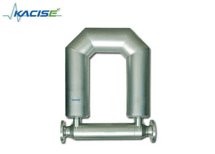0.1 اندازه گیری جریان توده Coriolis با دقت درجه 0 ~ 1000t / h محدوده اندازه گیری و درجه حرارت -50 ~ 350 ° C