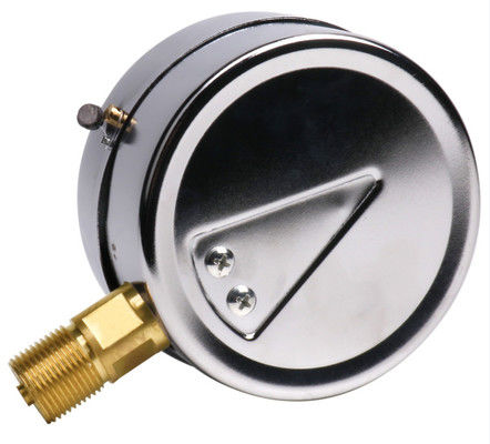 فشارسنج استیل ضد زنگ KMC-YE-100 با درجه حفاظت IP65 و محدوده اندازه‌گیری -1KPa-205KPa