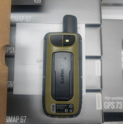 ناوبری GPS دستی Garmin GPSMAP 67 با نقشه های TopoActive از پیش بارگذاری شده و ماهواره GPS + BEIDOU GNSS برای ناوبری در فضای باز با دقت 1 تا 2 متر