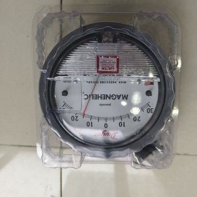 Dwyer Magnehelic 2300-60PA فشار متغیر با 60-0-60 Pa محدوده، ± 2٪ دقت و IP67 محفظه