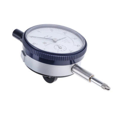 Mitutoyo Dial Gauge با محدوده 10 میلی متر 0.01 میلی متر درجه بندی برای اندازه گیری دقیق ابعاد و مقاومت محیط زیست