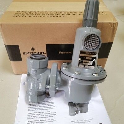 تنظیم کننده کاهش فشار گاز سری 627 با 5 تا 500 پی سی جی محدوده فشار خروجی شیر کمک داخلی و طراحی مقاوم به دستکاری