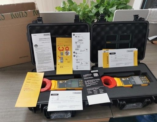 Fluke 1630-2 FC زمین کلیمپ حداکثر ولتاژ به زمین 1000 V باتری نوع AA قلیایی IEC EN LR6 x4