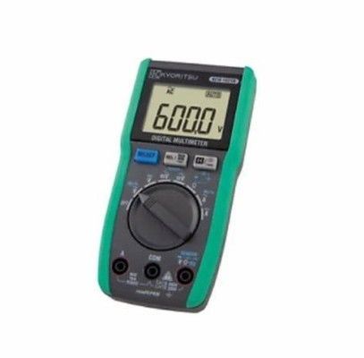 مولتی متر دیجیتال Kyoritsu 1021R با ولتاژ حلقه باز < 3.0V و R03 (1.5V) × 2 منبع برق برای اندازه گیری محدوده اتوماتیک