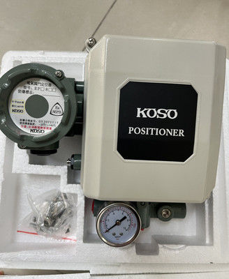 KOSO EPA804-L10 Valve Positioner با 4-20 mA DC Input 120 Psi Air Supply برای زاویه سفر سری