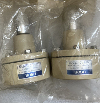 Koso CL-420 600 kPa Pilot Lock Valve برای کنترل مدار پنوماتیک با سازگاری صنعتی