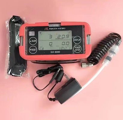 ردیاب چند گازی Riken Keiki GX-8000 با صفحه نمایش LCD دیجیتال و ساخت ضد آب