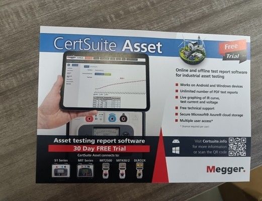 Megger MIT1025-UK تست کننده عایق با خروجی، مقاومت 20 Teraohms ، ولتاژ آزمون چند محدوده 10kV