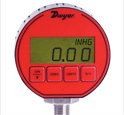 درجه بندی محفظه Dwyer Series DPG Digital Pressure Gage طراحی شده برای برآورده کردن NEMA 4/4X IP66 Pressure Limit 2x Pressure Range