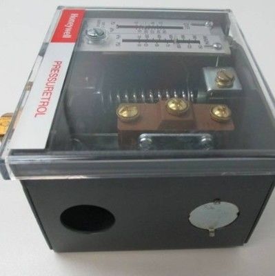 Honeywell Auto Recycle Pressuretrol با محدوده فشار 10-150 psi SPDT سوئیچ سریع و دیافراگم فولاد ضد زنگ