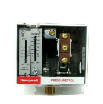 Honeywell Auto Recycle Pressuretrol با محدوده فشار 10-150 psi SPDT سوئیچ سریع و دیافراگم فولاد ضد زنگ
