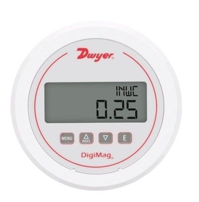 Dwyer DM-1000 Series DigiMag Digital Differential Pressure Gauge با صفحه نمایش ال سی دی، جبران دما و اندازه گیری چند عملکردی