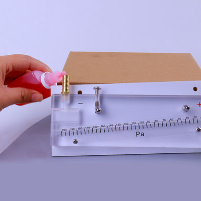 گیج فشار منفی KMC-DP-200 (0–200 پاسکال) برای مهندسی آتش نشانی