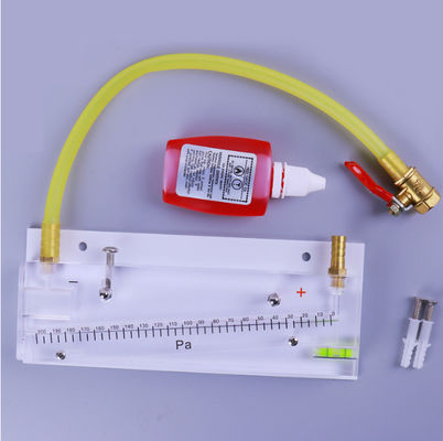 گیج فشار منفی KMC-DP-200 (0–200 پاسکال) برای مهندسی آتش نشانی