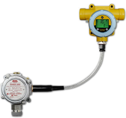شناسه گاز ثابت Honeywell Sensepoint XCD با خروجی 4-20mA، خانه ضد انفجار و نصب سنسور از راه دور