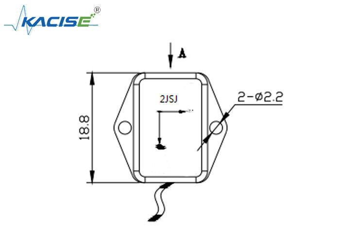 0.5 - 4.5 V Voltage Output Two Axis Accelerometer Acceleration Sensor High Stability