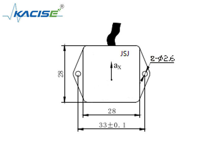 حسگر شتاب سنج تک محوری با 0.5 ~ 4.5V خروجی ± 1g Range و محدوده اندازه گیری گسترده