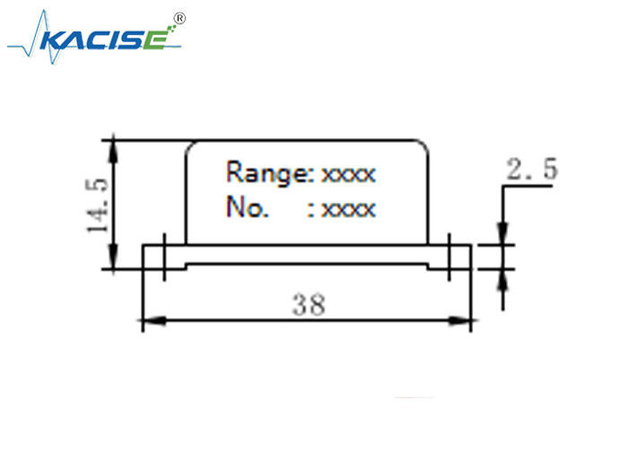 حسگر شتاب سنج تک محوری با 0.5 ~ 4.5V خروجی ± 1g Range و محدوده اندازه گیری گسترده