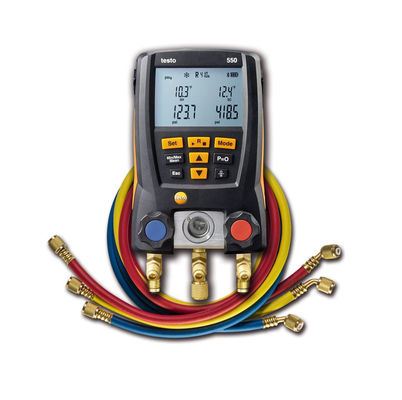 Testo 550 کیت چند لایه ای یخچال دیجیتال با اتصال بلوتوث 60 پروفایل یخچال و طراحی محکم