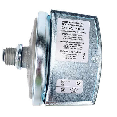 سوئیچ فشار دیفرانسیل پایین Dwyer 1823-10 با طراحی فشرده با قابلیت تکرار بالا و تنظیم آسان