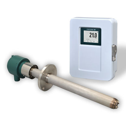 تحلیلگر اکسیژن زیرکونیا یوکوگاوا Zr22g با سیگنال خروجی 4-20MA و محدوده اندازه گیری 0.01 تا 100 Vol% O2 برای تجزیه و تحلیل اکسیژن و رطوبت دوگانه