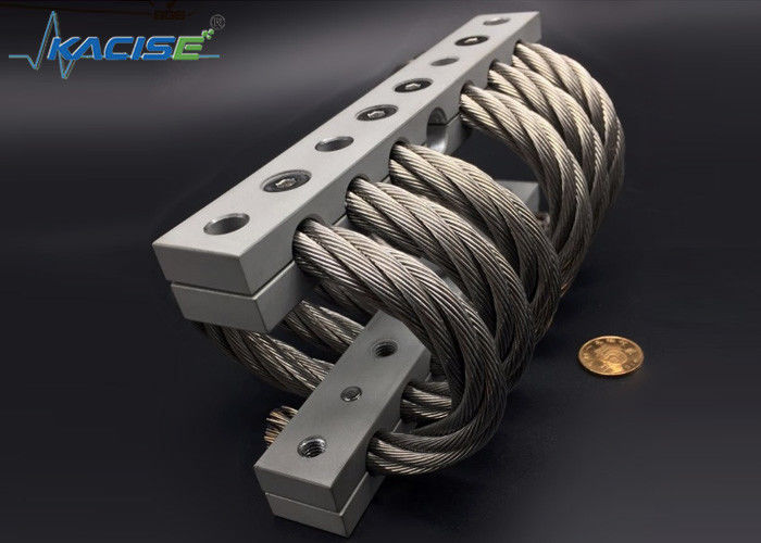 جداکننده ارتعاش طناب سیمی فولادی ضد زنگ Kacise ISO9001 برای جذب ضربه ماشین آلات صنعتی بادوام