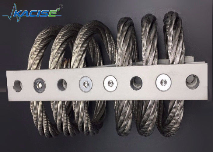 جداکننده ارتعاش طناب سیمی فولادی ضد زنگ Kacise ISO9001 برای جذب ضربه ماشین آلات صنعتی بادوام