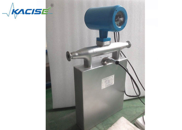 DN150mm Liquid Density Coriolis Mass Flow Meter With LCD Display CE Approval