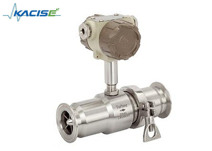 Pulse Analog Output Turbine Flow Meter High Accuracy For Olive Oil / Palm Oil