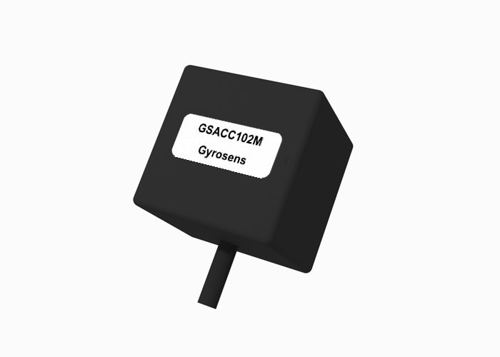 شتاب‌سنج MEMS GSACC102M با رنج ±10 گرم، پهنای باند ≤ 1500 هرتز و حساسیت 100±30 میلی‌ولت بر گرم برای پایش ارتعاشات مکانیکی