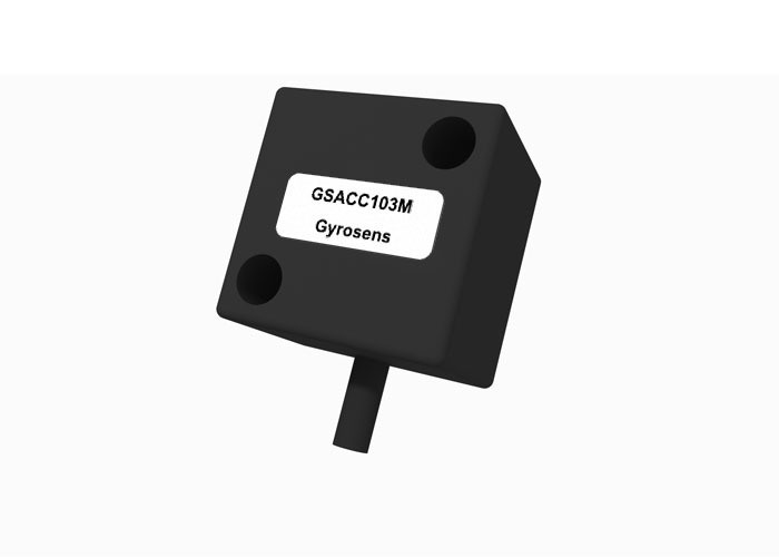 شتاب‌سنج MEMS GSACC103M با محدوده ±2000 g، پهنای باند ≤ 5000 هرتز و حساسیت 0.15mV/g