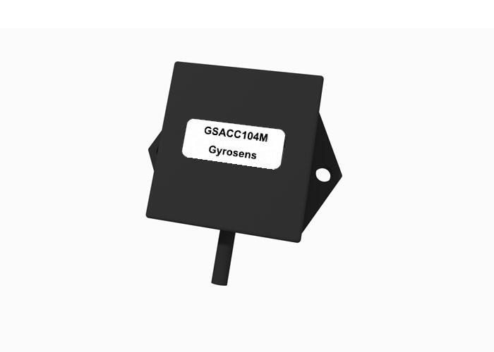 شتاب‌سنج MEMS GSACC104M با رنج ±100 g، بایاس 12±0.1 میلی‌آمپر و غیرخطی بودن ≤ 1% Fs برای اندازه‌گیری شتاب خطی