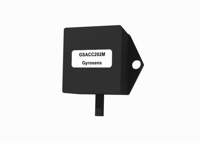 GSACC202M MEMS Accelerometer با محدوده ±2g 1000±30 mV/g حساسیت و پهنای باند 50 هرتز برای کنترل ثبات هواپیما