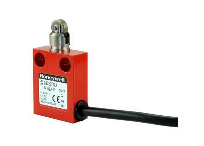 کلید ایمنی مینیاتوری سری Honeywell 24CE با پوشش مهر و موم IP66 سطح ایمنی SIL3 و تماس های باز کننده مثبت
