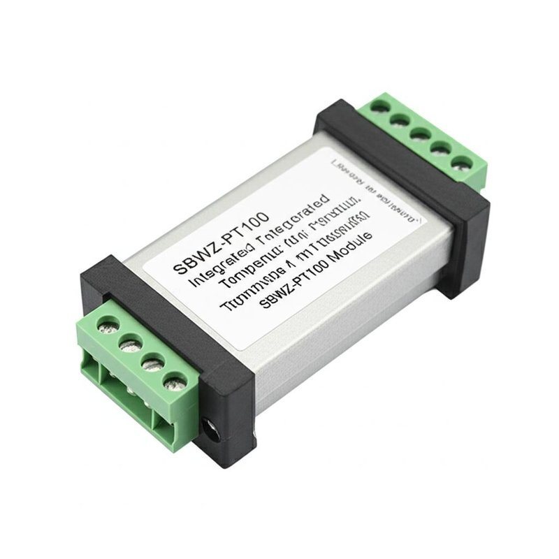 ماژول انتقال دهنده دمای یکپارچه SBWZ-PT100 با خروجی 4-20mA، دقت اندازه گیری 0.2٪ و دمای عملیاتی -40 °C تا 120 °C