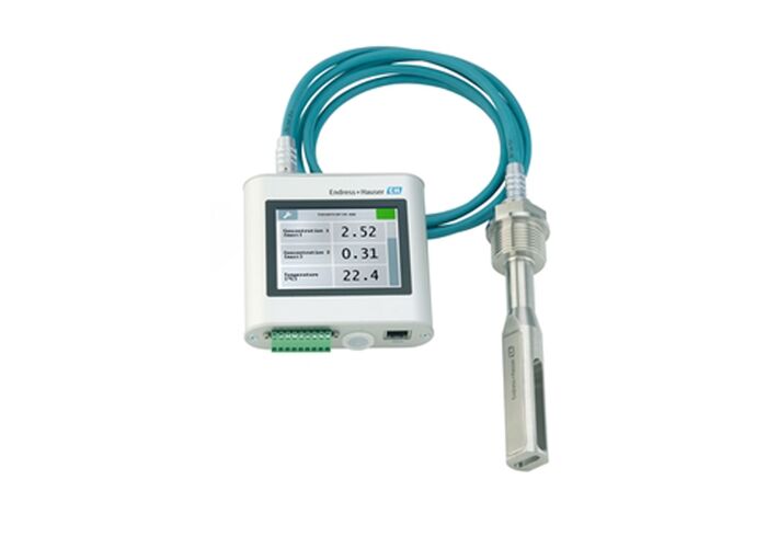 Teqwave I دستگاه سنج غلظت فوق صوتی با محدوده 0 تا 100 درجه سانتیگراد، فشار حداکثر 16 بار و صفحه نمایش لمسی رنگی TFT