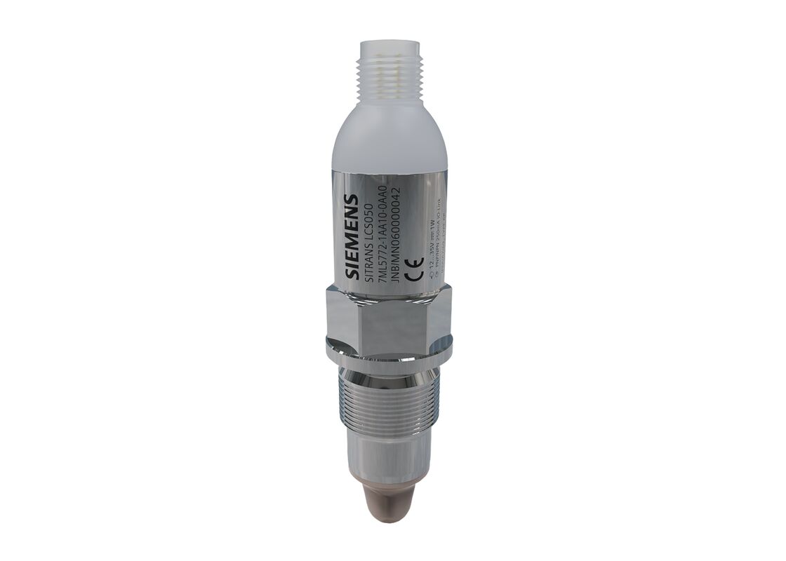 SITRANS LCS050 سوئیچ سطح ظرفیت فوق کمپیکت با ارتباطات IO-Link و سنجه PEEK برای تشخیص سطح نقطه ای