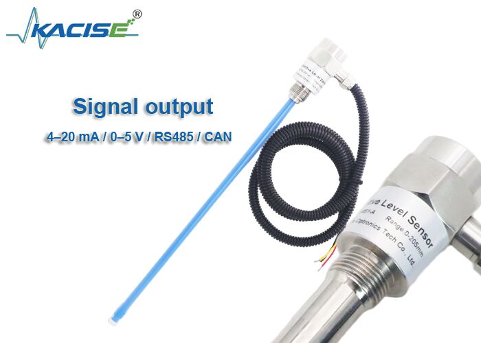سنسور سطح فشرده KSLV651-A با حفاظت IP68، پروب FEP و اندازه‌گیری خودتطبیقی