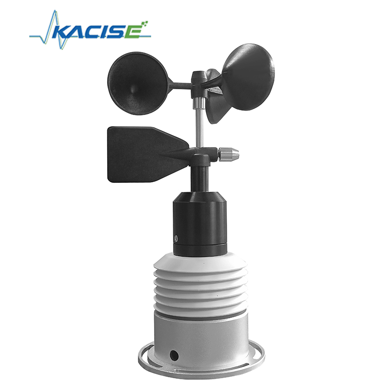 KQS-WSM ایستگاه آب و هوایی کوچک یکپارچه با سنسور 5 در 1 محافظت IP64 و مصرف کم برق