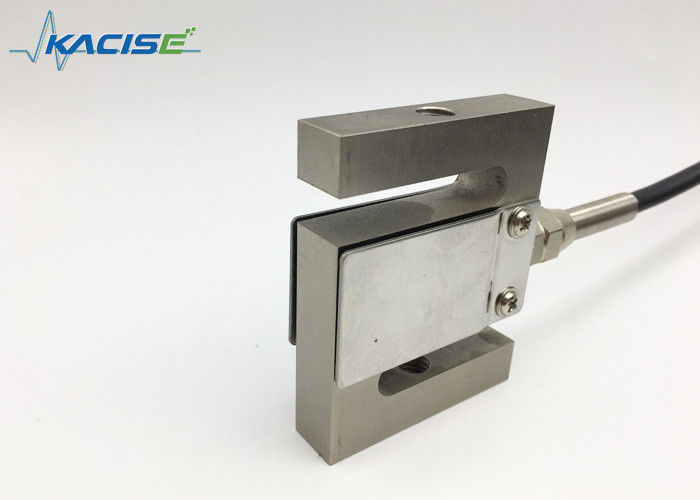 1000kg 5000kg Alloy Steel S Type Load Cell High Dynamic Response Frequency