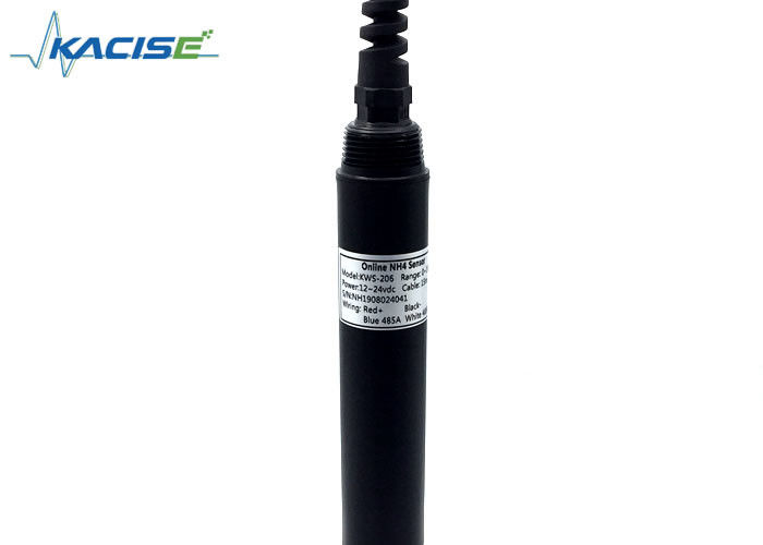 سنسور گاز آمونیاک با دقت بالا KWS-206 با pH و جبران دما و پروتکل RS-485 Modbus