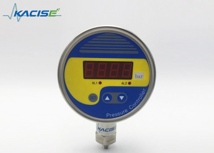 IP65 24V 200٪ فشار بیش از حد دقیق فشار سنج دیجیتال با صفحه نمایش LED 0.56 اینچی