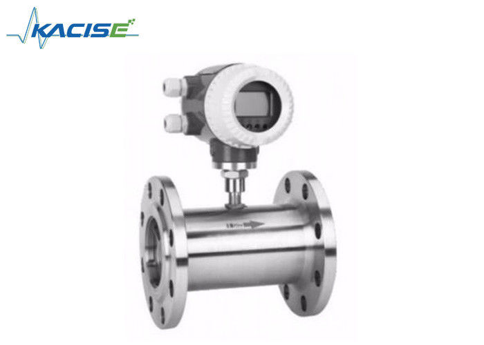 Stainless Steel Material Turbine Type Flow Meter High Accuracy For Petroleum Gas