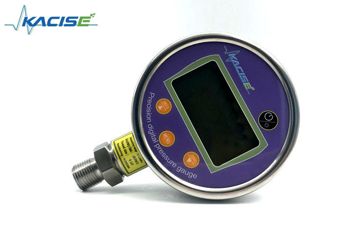گیج فشار دیجیتال باتری قابل شارژ IP66 با سنسور فشار با دقت بالا و ثبت اطلاعات