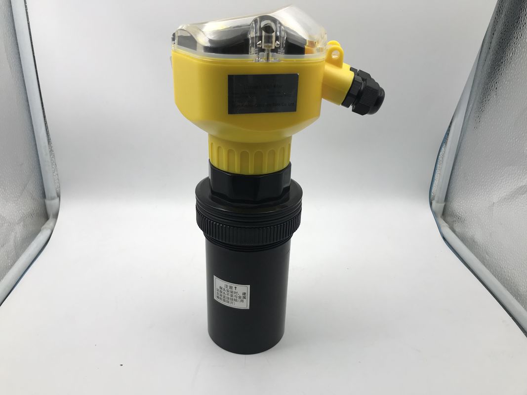Non Contact Ultrasonic Transducer Sensor Explosion Proof Flow Meter Thread Installation