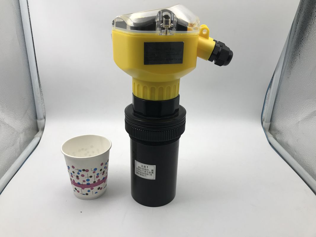 Non Contact Ultrasonic Transducer Sensor Explosion Proof Flow Meter Thread Installation