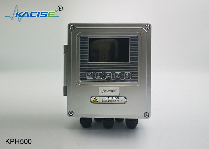 KPH500 اندازه گیری PH ORP با دقت بالا با صفحه نمایش LCD 4-20mA و مواد PVC برای نظارت بر کیفیت آب